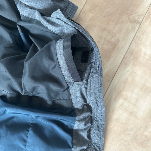 Lands’ End dark Charcoal Gray women’s puffer winter coat down jacket size Small - Picture 7 of 16